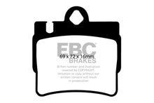 Load image into Gallery viewer, EBC 01-02 Mercedes-Benz CL55 AMG 5.5 Yellowstuff Rear Brake Pads