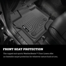 Load image into Gallery viewer, Husky Liners 15-23 Ford F-150 SuperCab WeatherBeater Black 2nd Seat Floor Liner