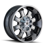 Mayhem 8103 Fierce 20x9 / 5x139.7 BP / 0mm Offset / 110mm Hub Chrome Wheel