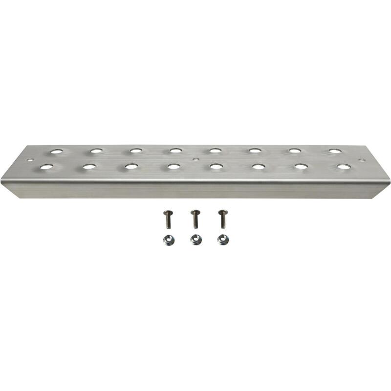 Westin 15in Step Plate w/screws (Set of 2)- Stainless Steel