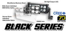 Load image into Gallery viewer, Oracle Black Series - 7D 8 36W Dual Row LED Light Bar - 6000K SEE WARRANTY