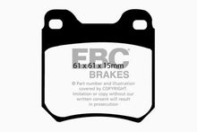 Load image into Gallery viewer, EBC 97-01 Cadillac Catera 3.0 Greenstuff Rear Brake Pads