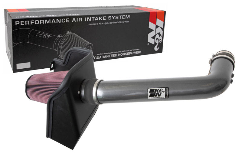 K&N 2020 Ford F250/350 6.2L V8 High Flow Performance Intake Kit