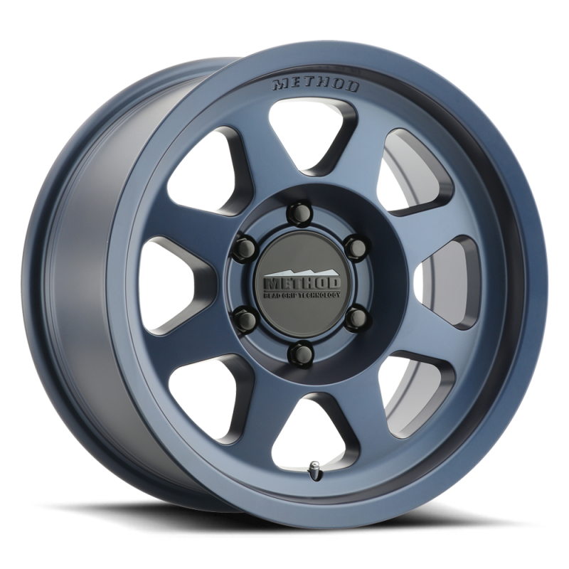 Method MR701 15x7 +15mm Offset 5x100 56.1mm CB Bahia Blue Wheel