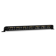 Load image into Gallery viewer, Go Rhino Xplor Blackout Combo Series Sgl Row LED Light Bar w/Amber (Side/Track Mount) 20.5in. - Blk