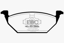 Load image into Gallery viewer, EBC 98-99 Volkswagen Beetle 2.0 Greenstuff Front Brake Pads