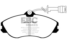 Load image into Gallery viewer, EBC 91-92 Audi 100 Quattro 2.3 (Girling) Redstuff Front Brake Pads