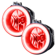 Load image into Gallery viewer, Oracle Dodge Challenger 08-14 LED Waterproof Fog Halo Kit - Red SEE WARRANTY