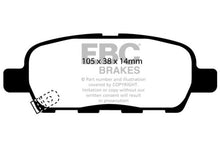 Load image into Gallery viewer, EBC 03-05 Infiniti FX35 3.5 Ultimax2 Rear Brake Pads