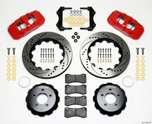 Load image into Gallery viewer, Wilwood AERO6 Front Hat Kit 14.25 Drilled Red 2006-10 Magnum/Challenger/Charger/300C