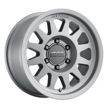 Load image into Gallery viewer, Method MR704 17x8.5 0mm Offset 6x135 87mm CB Matte Titanium Wheel