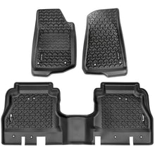 Load image into Gallery viewer, Rugged Ridge Floor Liner Kit Black F/R 20-21 Jeep Gladiator (JT)