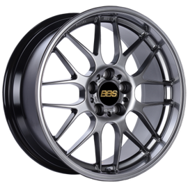 BBS RG-R 17x7.5 5x112 ET48 Diamond Silver Wheel - 82mm PFS/Clip Required