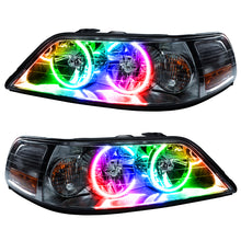 Load image into Gallery viewer, Oracle 05-11 Lincoln Town Car SMD HL (Non-HID) - ColorSHIFT w/ Simple Controller