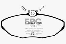 Load image into Gallery viewer, EBC 01-05 Ford Thunderbird 3.9 Yellowstuff Rear Brake Pads