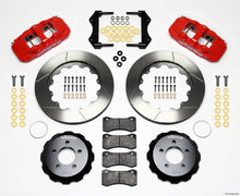 Load image into Gallery viewer, Wilwood AERO6 Front Hat Kit 14.25 Red 2006-10 Magnum/Challenger/Charger/300C