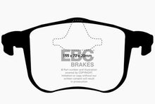 Load image into Gallery viewer, EBC 06-11 Saab 9-3 2.0 Turbo (Aero) Greenstuff Front Brake Pads