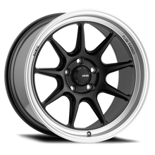 Load image into Gallery viewer, Konig Countergram 18x9.5A 5x114.3 ET35 Matte Black / Matte Machined Lip