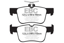 Load image into Gallery viewer, EBC 13+ Ford Fusion 1.6 Turbo Greenstuff Rear Brake Pads