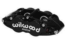 Load image into Gallery viewer, Wilwood Caliper-Narrow Superlite 4R - Black 1.12/1.12in Pistons 1.10in Disc