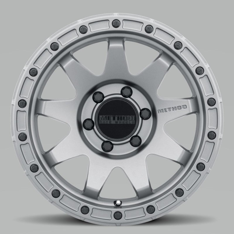 Method MR317 20x9 0mm Offset 6x5.5 106.25mm CB Matte Titanium Wheel