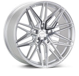 Vossen HF-7 19x9.5 / 5x112 / ET35 / Deep Face / 66.5 - Silver Polished Wheel