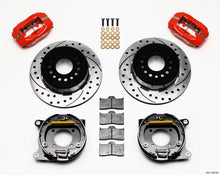 Load image into Gallery viewer, Wilwood Forged Dynalite P/S Park Brake Kit Drilled Red 93-97 Camaro/Firebird