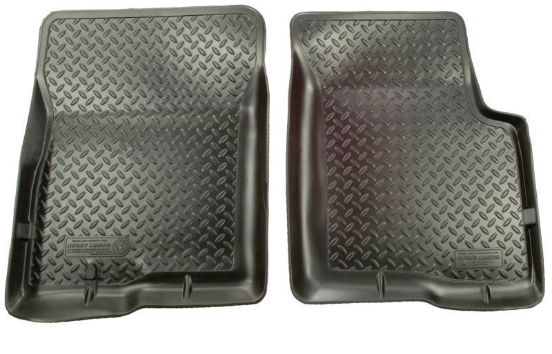 Husky Liners 04-12 Nissan Armada/Titan/Infiniti QX56 Classic Style Black Floor Liners