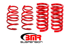 Load image into Gallery viewer, BMR 15-17 S550 Mustang Handling Version Lowering Springs (Set Of 4) - Red