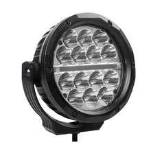 Load image into Gallery viewer, Go Rhino Xplor Bright Series Round LED Driving Light Kit w/DRL (Surface Mount) 6in - Blk (2 pc)