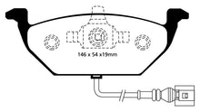 Load image into Gallery viewer, EBC 00-05 Volkswagen Beetle 2.0 Redstuff Front Brake Pads