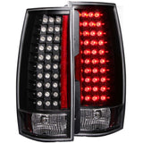 ANZO 2007-2014 Chevrolet Suburban LED Taillights Black G4