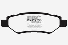 Load image into Gallery viewer, EBC 08-13 Cadillac CTS 3.0 Greenstuff Rear Brake Pads