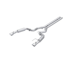 Load image into Gallery viewer, MBRP 2024 Ford Mustang GT S650, 5.0L 3in Dual Split Rear Aluminized Steel