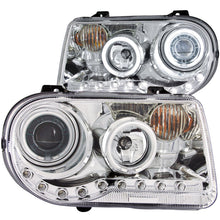 Load image into Gallery viewer, ANZO 2005-2010 Chrysler 300C Projector Headlights w/ Halo Chrome (CCFL) G2