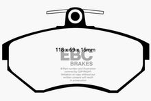 Load image into Gallery viewer, EBC 97-02 Volkswagen Cabriolet 2.0 Greenstuff Front Brake Pads