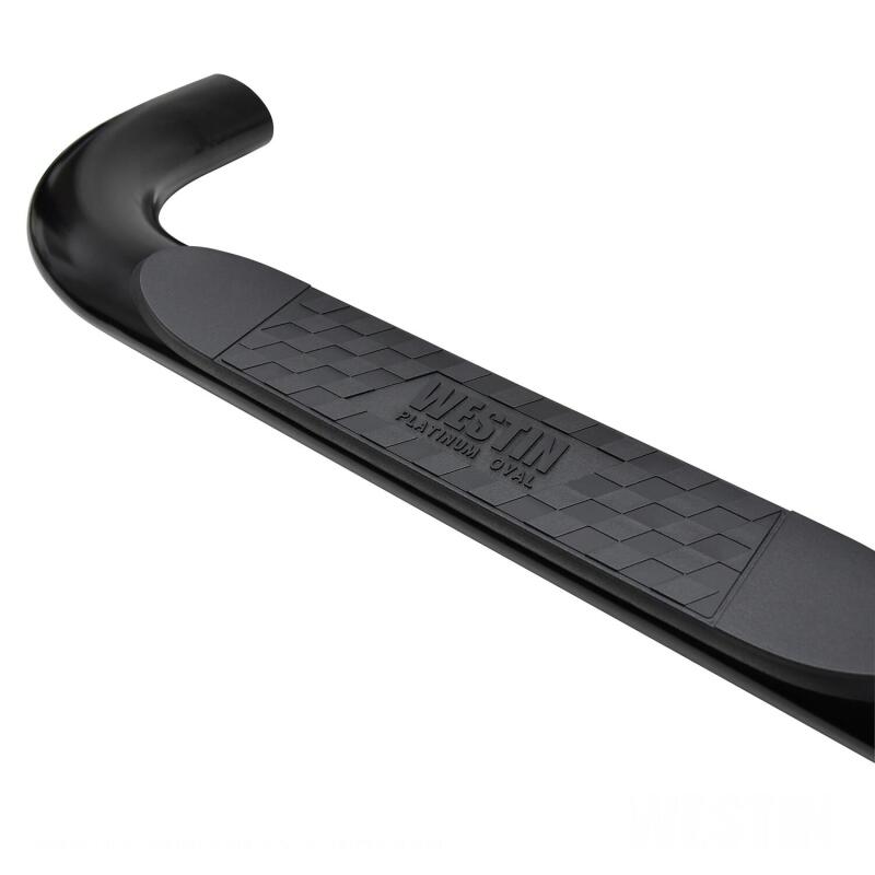 Westin 2019 Chevrolet Silverado/Sierra 1500 Crew Cab Platinum 4 Oval Nerf Step Bars - Black