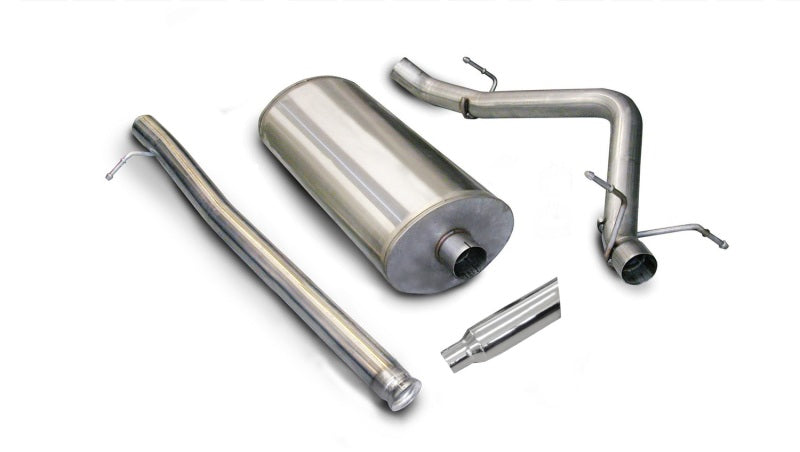 Corsa 2007-2008 Chevrolet Silverado Crew Cab/Short Bed 1500 5.3L V8 Polished Sport Cat-Back Exhaust