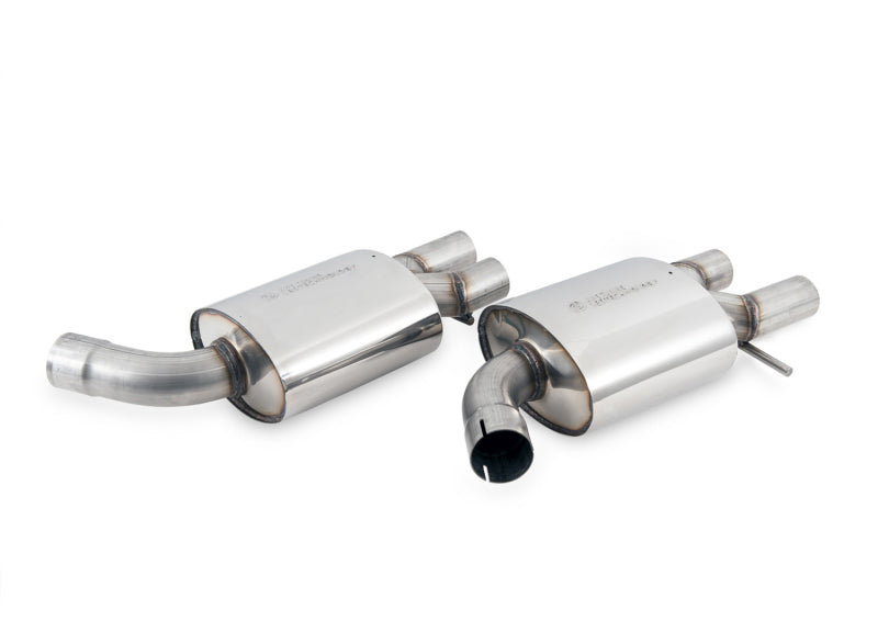 AWE Tuning Audi C7.5 A6 3.0T Touring Edition Exhaust - Quad Outlet Chrome Silver Tips