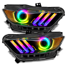 Load image into Gallery viewer, Oracle 15-17 Ford Mustang V6/GT/Shelby Dynamic DRL  w/ Halo Kit - ColorSHIFT - Dynamic
