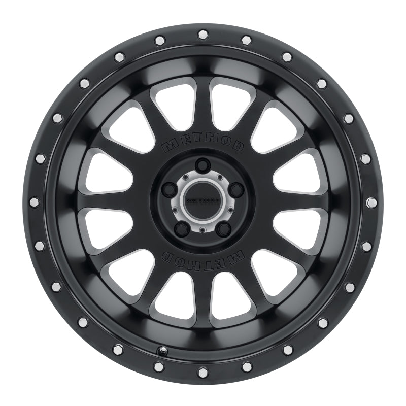 Method MR605 NV 20x9 -12mm Offset 5x5 71.5mm CB Matte Black Wheel