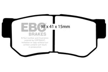 Load image into Gallery viewer, EBC 08-09 Hyundai Azera 3.3 Greenstuff Rear Brake Pads