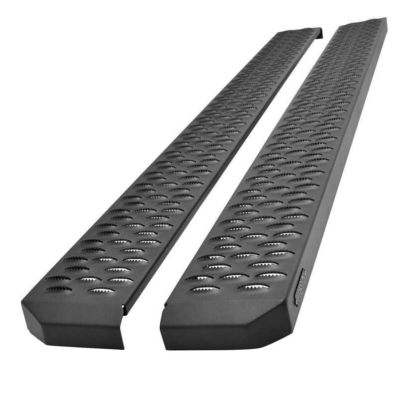 Westin Grate Steps Running Boards 68 in - Textured Black