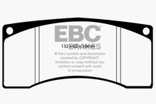 Load image into Gallery viewer, EBC Ford Saleen Mustang Alcon front calipers Yellowstuff Front Brake Pads