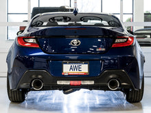 Load image into Gallery viewer, AWE Subaru BRZ/ Toyota GR86/ Toyota 86 Track Edition Cat-Back Exhaust- Chrome Silver Tips