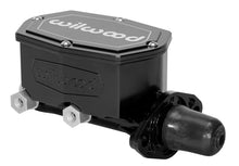 Load image into Gallery viewer, Wilwood Compact Tandem Master Cylinder - 1.12in Bore - w/Pushrod (Black)