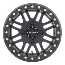 Load image into Gallery viewer, Method MR406 UTV Beadlock 14x8 / 4+4/0mm Offset / 4x136 / 106mm CB Matte Black Wheel