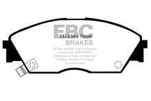 Load image into Gallery viewer, EBC 90-92 Honda Civic CRX 1.6 Si Greenstuff Front Brake Pads