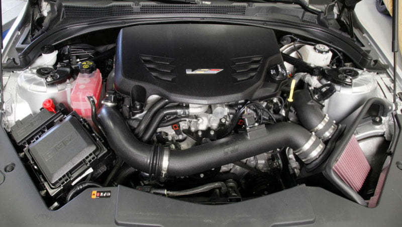 K&N 16-17 Cadillac ATS-V 3.6L V6 Twin Turbo Performance Intake Kit