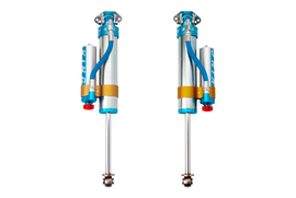 King Shocks 97-06 Jeep Wrangler TJ Rear 2.5 Dia Piggy Hose Res Shock 3-5in Lift w/Adjuster (Pair)